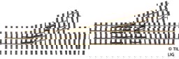 Zeige Details für Tillig 85182 Abzweig links H0-H0e, Länge 228 mm Bild von Tillig 85182 Abzweig links H0-H0e, Länge 228 mm