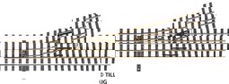 Zeige Details für Tillig 85192 Dreischienen-Schmalspurweiche links H0/H0e-H0e, Länge 228 mm Bild von Tillig 85192 Dreischienen-Schmalspurweiche links H0/H0e-H0e, Länge 228 mm