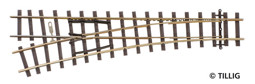 Show details for Tillig 85632 H0m Weiche links 18°, Länge 155 mm Picture of Tillig 85632 H0m Weiche links 18°, Länge 155 mm