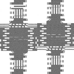 Show details for Noch 60714 Kreuzung, grau, 22 x 22 cm Picture of Noch 60714 Kreuzung, grau, 22 x 22 cm