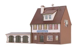Show details for Vollmer 47776 N Polizeiwache mit Garage, dreiständig Picture of Vollmer 47776 N Polizeiwache mit Garage, dreiständig