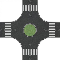 Zeige Details für Busch 1101 Kreisverkehr HO Bild von Busch 1101 Kreisverkehr HO