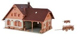 Show details for Vollmer 43744 H0 Bauernhaus mit Remise Picture of Vollmer 43744 H0 Bauernhaus mit Remise