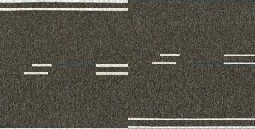 Show details for Noch 60470 Bundesstraße, grau, 100 x 5,8 cm (aufgeteilt in 2 Rollen) Picture of Noch 60470 Bundesstraße, grau, 100 x 5,8 cm (aufgeteilt in 2 Rollen)