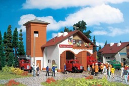 Show details for Vollmer 43761 H0 Feuerwehrhaus 112, zweiständig Picture of Vollmer 43761 H0 Feuerwehrhaus 112, zweiständig