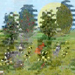 Zeige Details für Busch 1306 Sommeraue, 2-farbig Bild von Busch 1306 Sommeraue, 2-farbig