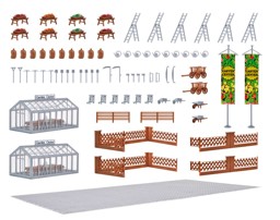 Zeige Details für Vollmer 43644 H0 Garten-Center Bild von Vollmer 43644 H0 Garten-Center