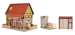 Show details for Vollmer 43688 H0 Tante Emma-Laden mit Inneneinrichtung undLED-Beleuchtung, Funktionsbausatz Picture of Vollmer 43688 H0 Tante Emma-Laden mit Inneneinrichtung undLED-Beleuchtung, Funktionsbausatz