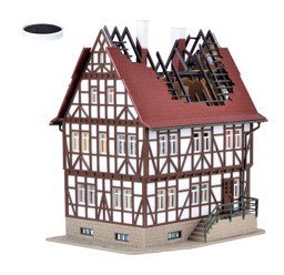 Zeige Details für Vollmer 43728 H0 Brennendes Haus Bild von Vollmer 43728 H0 Brennendes Haus