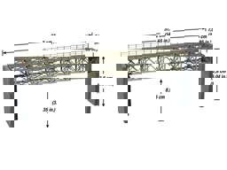 Show details for Noch 67020 Stahlbrücke, 37,2 cm lang Picture of Noch 67020 Stahlbrücke, 37,2 cm lang