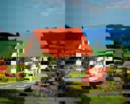 Zeige Details für Faller 130316 H0 Einfamilienhaus, grau Bild von Faller 130316 H0 Einfamilienhaus, grau