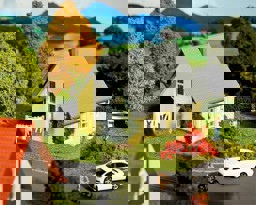 Zeige Details für Faller 130317 H0 Einfamilienhaus, gelb Bild von Faller 130317 H0 Einfamilienhaus, gelb