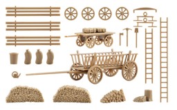 Show details for Vollmer 43699 H0 Deko-Set Bauernhof Picture of Vollmer 43699 H0 Deko-Set Bauernhof