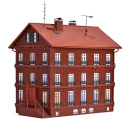 Zeige Details für Vollmer 43805 H0 Eisenbahner-Wohnhaus Bild von Vollmer 43805 H0 Eisenbahner-Wohnhaus
