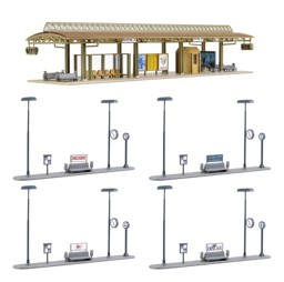 Show details for Vollmer 45149 H0 Busstation, überdacht Picture of Vollmer 45149 H0 Busstation, überdacht