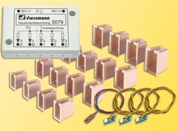 Picture of Viessmann 5079 LED-Hausinnenbeleuchtung mit TV-Simulation | Zubehör Spur H0 Technik