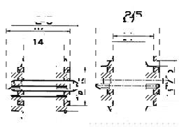 Show details for Roco 40184 Wechselstromradsatz 2 Stk. Picture of Roco 40184 Wechselstromradsatz 2 Stk.