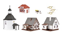 Zeige Details für Vollmer 47613 N Weihnachtsdorf mit Beleuchtung, Funktionsbausatz Bild von Vollmer 47613 N Weihnachtsdorf mit Beleuchtung, Funktionsbausatz