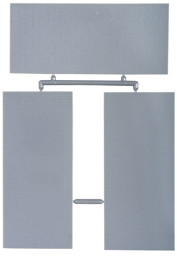 Zeige Details für Kibri 11984 H0 Riffel-, Warzenblech, Jalousien, 3 Stück Bild von Kibri 11984 H0 Riffel-, Warzenblech, Jalousien, 3 Stück