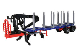 Zeige Details für Kibri 12250 H0 DOLL Sattelauflieger für Kurz- und Langholz Bild von Kibri 12250 H0 DOLL Sattelauflieger für Kurz- und Langholz