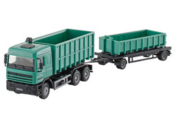 Show details for Kibri 15211 H0 DAF 3-achs mit Hackengerät und MuldenanhängerSchwarzBau Picture of Kibri 15211 H0 DAF 3-achs mit Hackengerät und MuldenanhängerSchwarzBau