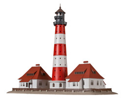 Show details for Kibri 37300 N Leuchtturm Westerheversand mit 2 Nebengebäuden,Funktionsbausatz Picture of Kibri 37300 N Leuchtturm Westerheversand mit 2 Nebengebäuden,Funktionsbausatz