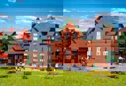 Zeige Details für Kibri 38192 H0 Werkswohnhaus in Bottrop mit Nebengebäude Bild von Kibri 38192 H0 Werkswohnhaus in Bottrop mit Nebengebäude