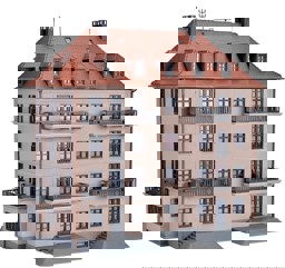 Zeige Details für Kibri 38357 H0 Mehrfamilienhaus mit Balkon und Terrasse Bild von Kibri 38357 H0 Mehrfamilienhaus mit Balkon und Terrasse