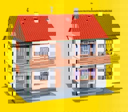 Zeige Details für Kibri 38723 H0 Zweifamilienhaus Bild von Kibri 38723 H0 Zweifamilienhaus