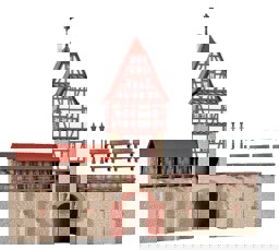 Zeige Details für Kibri 38914 H0 Stadtmauer mit Fachwerkturm in Weil Bild von Kibri 38914 H0 Stadtmauer mit Fachwerkturm in Weil