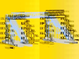 Zeige Details für Kibri 39301 H0 Übergangssteg Bild von Kibri 39301 H0 Übergangssteg