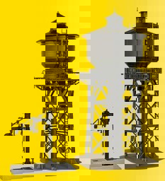 Zeige Details für Kibri 39328 H0 Wasserturm mit Befüllkran Bild von Kibri 39328 H0 Wasserturm mit Befüllkran