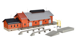 Zeige Details für Kibri 39462 H0 Güterhalle mit Lademaß und Freiladerampe Bild von Kibri 39462 H0 Güterhalle mit Lademaß und Freiladerampe