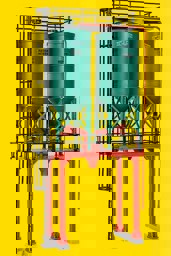 Zeige Details für Kibri 39931 H0 Doppelsilo SchwarzBau Bild von Kibri 39931 H0 Doppelsilo SchwarzBau