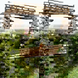 Zeige Details für Busch 1497 Holzbrücke H0 Bild von Busch 1497 Holzbrücke H0