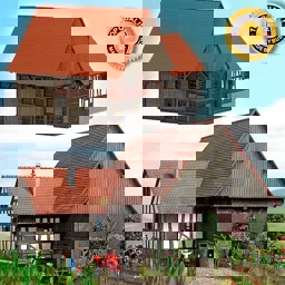 Show details for Busch 1503 Bauernhaus Mennwangen H0 Picture of Busch 1503 Bauernhaus Mennwangen H0
