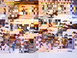 Zeige Details für Noch 66412 Weihnachtsmarktbuden Bild von Noch 66412 Weihnachtsmarktbuden