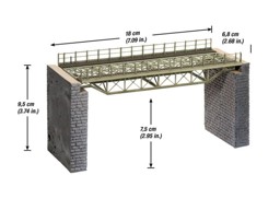 Picture of Noch 67024 Brückenfahrbahn, gerade | Brücken Spur H0