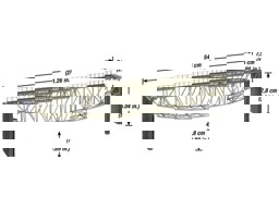 Zeige Details für Noch 67028 Fischbauchbrücke, 54 cm lang Bild von Noch 67028 Fischbauchbrücke, 54 cm lang