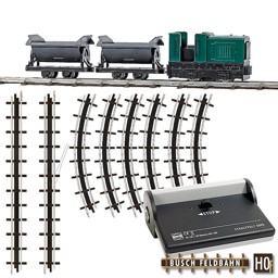 Picture of Busch 12000 Feldbahn Start m.Kipploren | Startpackungen Spur H0m-H0e-H0f analog