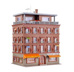 Zeige Details für Vollmer 43611 H0 Penthaus mit Dachterrasse, rot Bild von Vollmer 43611 H0 Penthaus mit Dachterrasse, rot