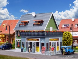 Zeige Details für Vollmer 43616 H0 Reisebüro mit Inneneinrichtung und Beleuchtung,Funktionsbausatz Bild von Vollmer 43616 H0 Reisebüro mit Inneneinrichtung und Beleuchtung,Funktionsbausatz