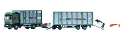 Show details for Kibri 12248 H0 Viehtransporter mit Anhänger und 12 Kühen Picture of Kibri 12248 H0 Viehtransporter mit Anhänger und 12 Kühen
