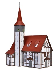 Show details for Vollmer 43768 H0 Fachwerkkirche Altbach Picture of Vollmer 43768 H0 Fachwerkkirche Altbach