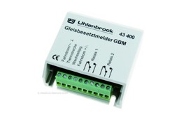 Picture of Uhlenbrock 43400 GBM Gleisbelegtmelder mit Relais | Zubehör Spur H0 Technik