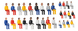 Show details for Kibri 38114 H0 Deko-Set Sitzende Figuren Picture of Kibri 38114 H0 Deko-Set Sitzende Figuren