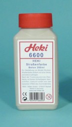 Picture of Heki 6600 Straßenfarbe Beton, 200 ml | Modellbau Farben