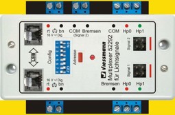 Picture of Viessmann 52292 Doppel-Multiplexer für 2 Lichtsignale mitMultiplex-Technologie | Digital Spur H0 Zubehör