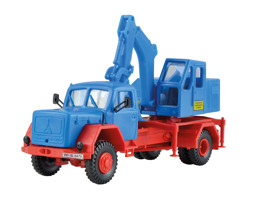 Zeige Details für Kibri 14130 H0 MAGIRUS Eckhauber mit Baggeraufbau Bild von Kibri 14130 H0 MAGIRUS Eckhauber mit Baggeraufbau