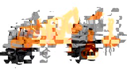 Zeige Details für Kibri 18480 H0 UNIMOG mit Aufbaubagger Bild von Kibri 18480 H0 UNIMOG mit Aufbaubagger